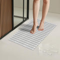SunnyOcean Non-Slip Rubber Bath Mat – Anti-Mold Shower Mat with Suction Cups