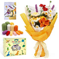 Boloshine Amigurumi Crochet Flower Kit for Beginners - DIY Rose Bouquet