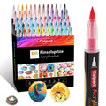 60-Color Acrylic Paint Brush Pens for Rock Painting