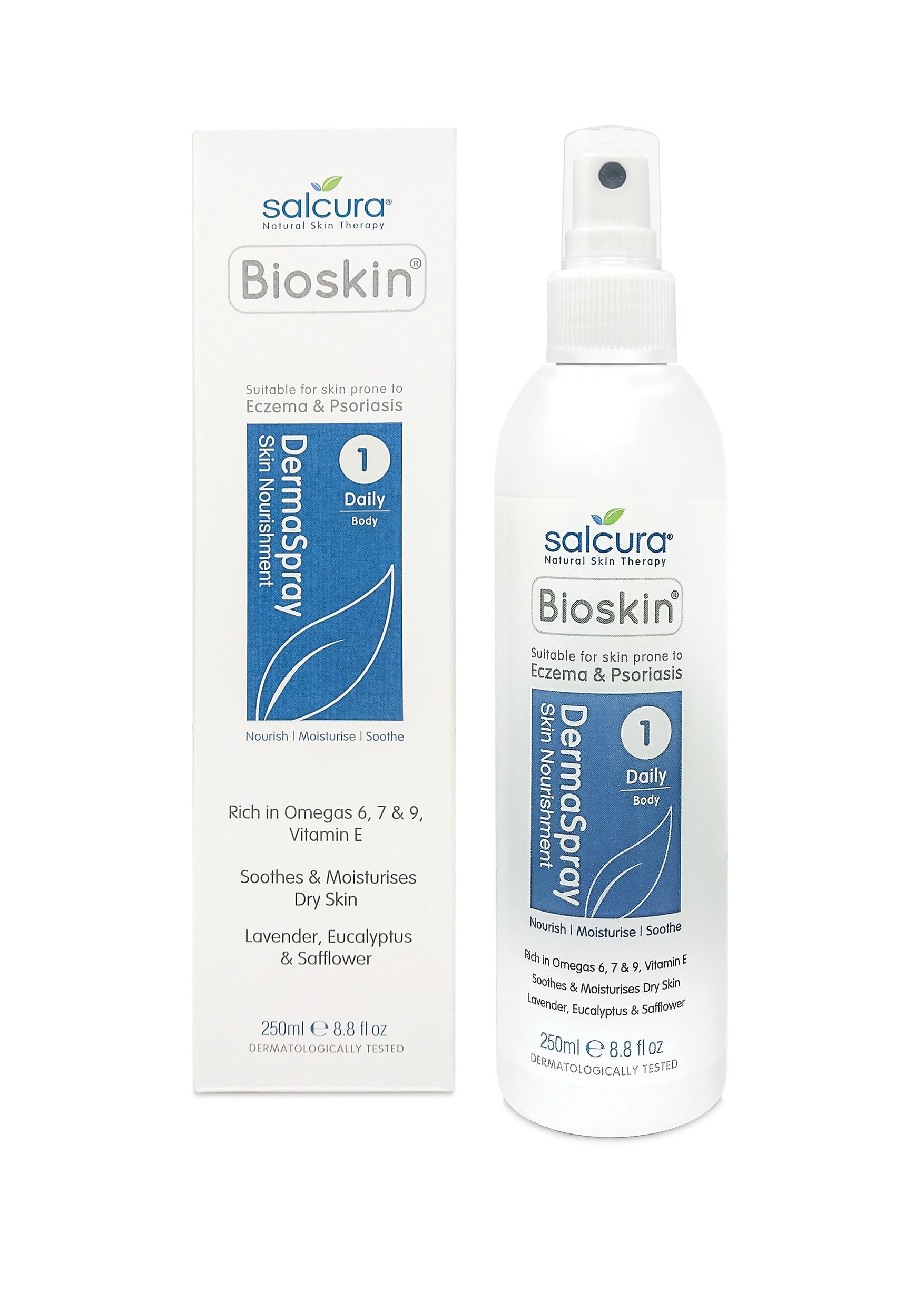 Salcura Bioskin Dermaspray Intensive - Natural Eczema & Psoriasis Spray 250ml