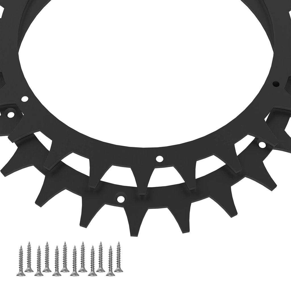 Robo Claws Black Line Spikes for Worx Landroid S/M - Aluminum Traction Kit