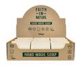 Faith In Nature Coconut Hand Soap Bar Bulk Set – Vegan & Plastic Free – 18 x 100g