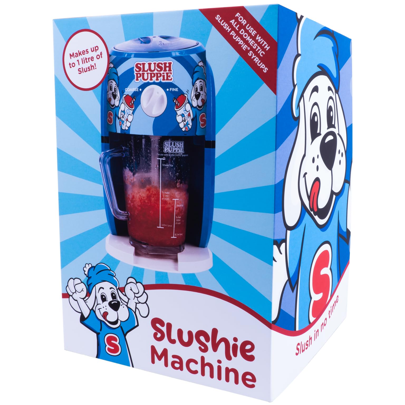 Slush Puppie Snow Cone Machine | 1L Slushy Maker & Ice Shaver