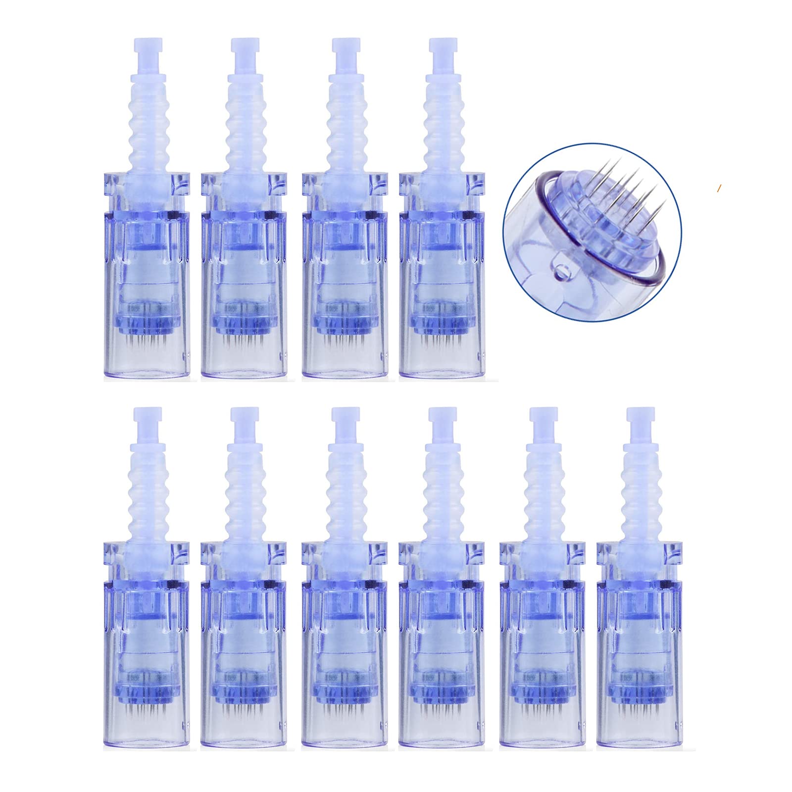 Dr. Pen Ultima A6 Replacement Needle Cartridges - 12 Pin, 10 Pack