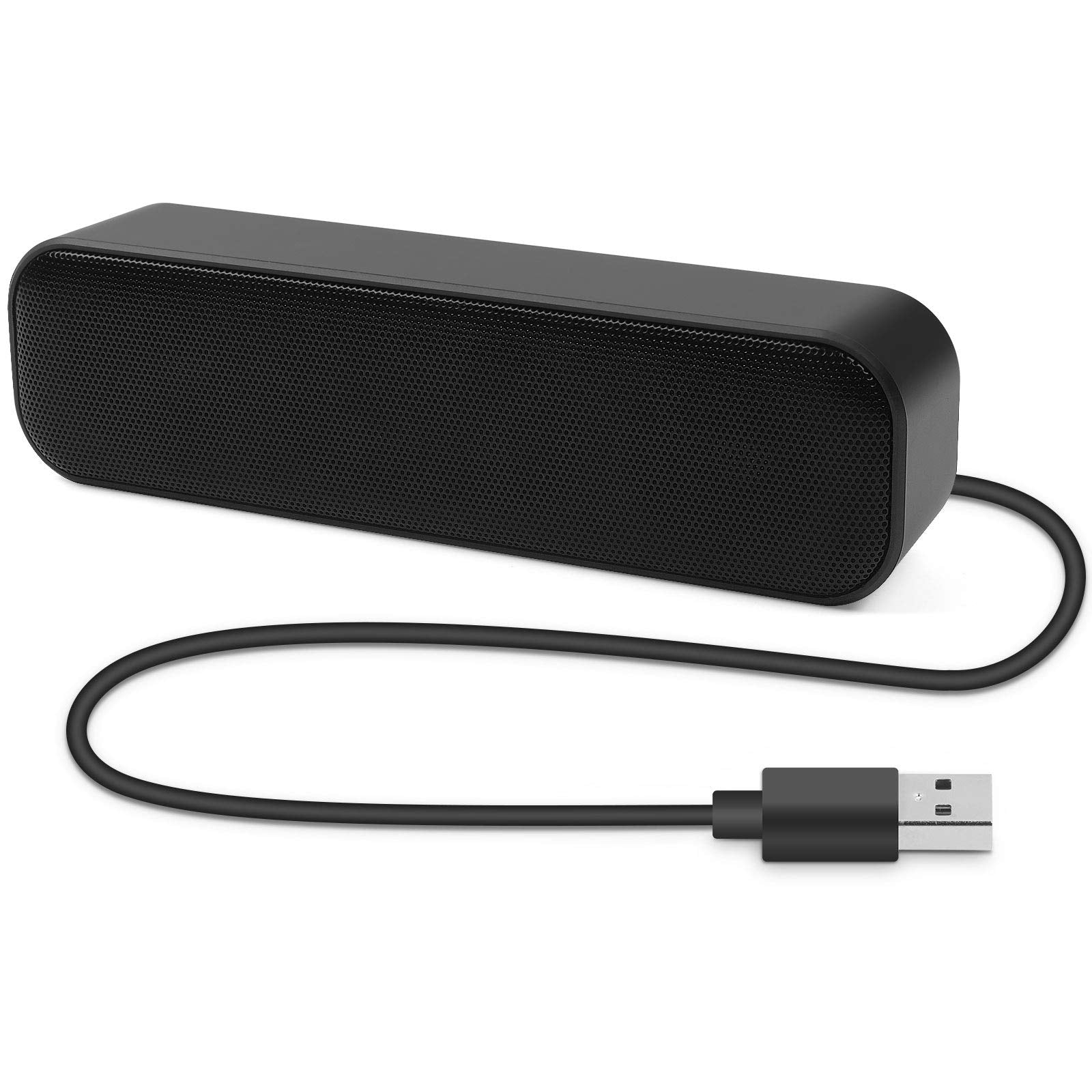 Umitive USB Computer Speakers – Mini Portable Soundbar with 3D Stereo