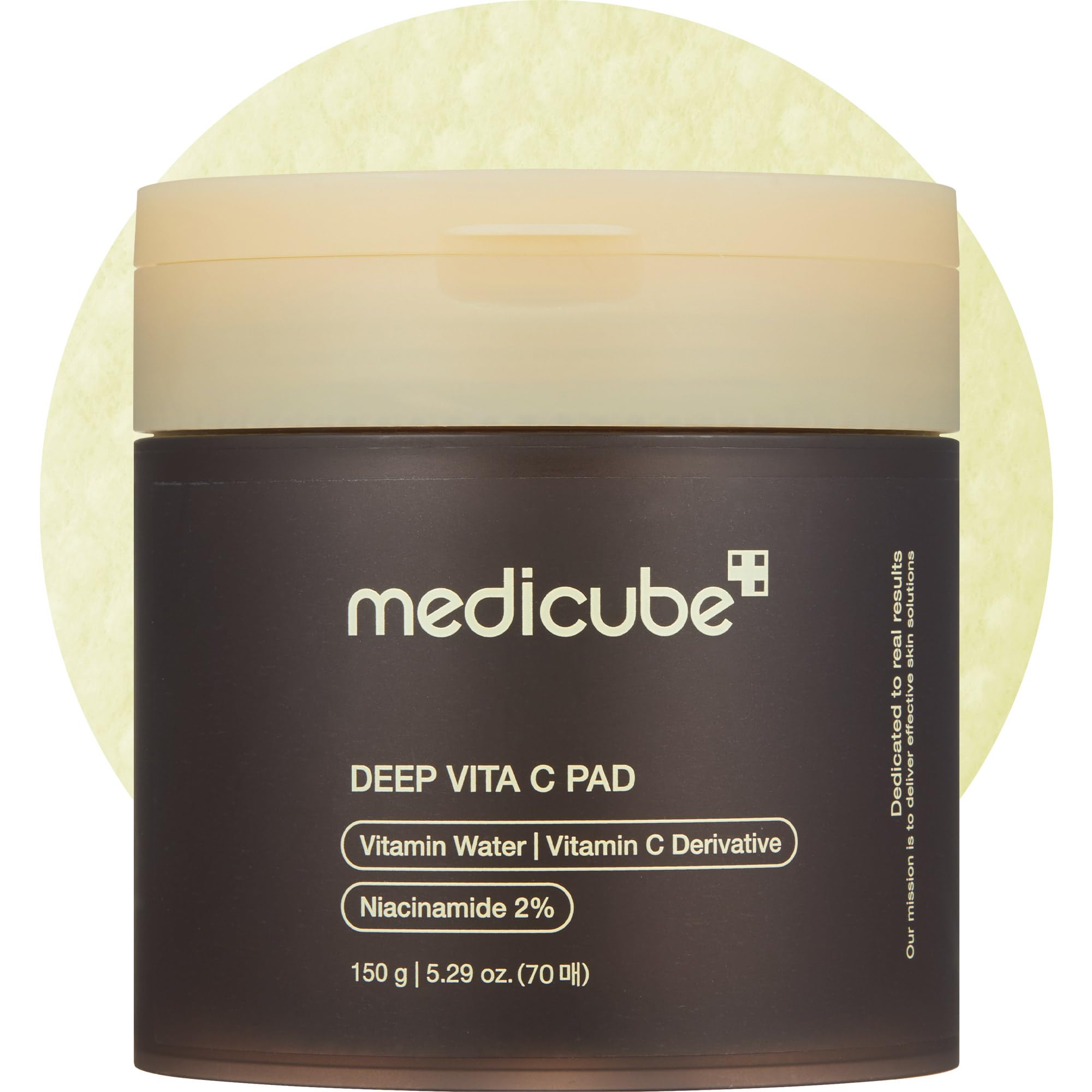 Medicube Deep Vita C Pad – Vitamin C Brightening & Resurfacing Toner