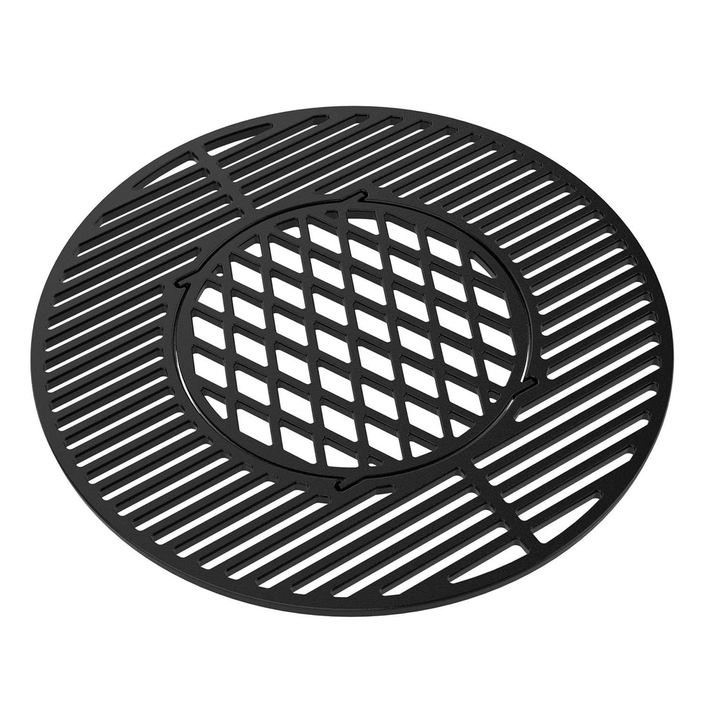 Onlyfire Cast Iron Gourmet BBQ Cooking Grate for 57CM Weber Grills