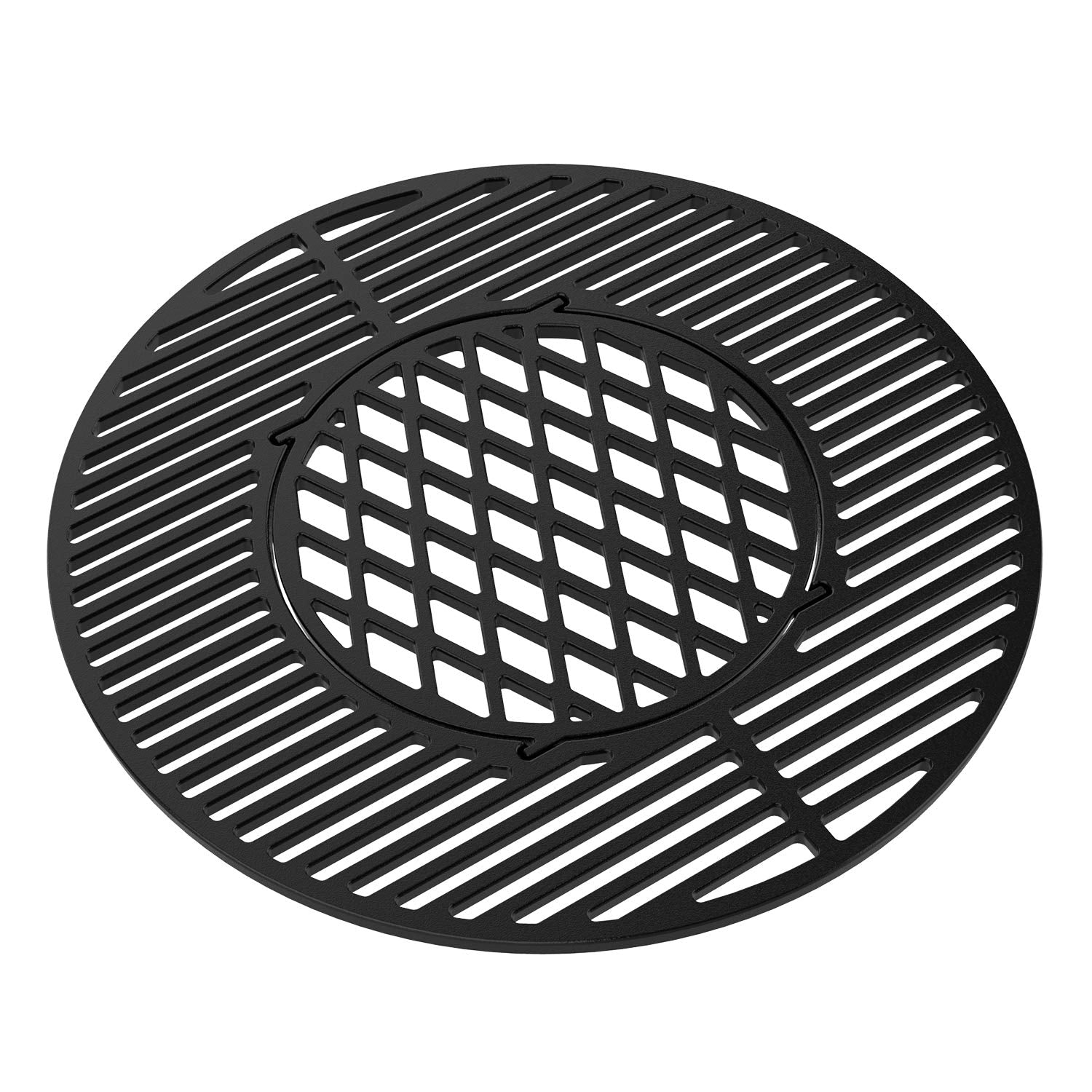 Onlyfire Cast Iron Gourmet BBQ Cooking Grate for 57CM Weber Grills