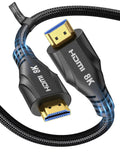 Cratree 8K High Speed HDMI Cable 10M – 48Gbps 4K 120Hz for PS5 & Xbox
