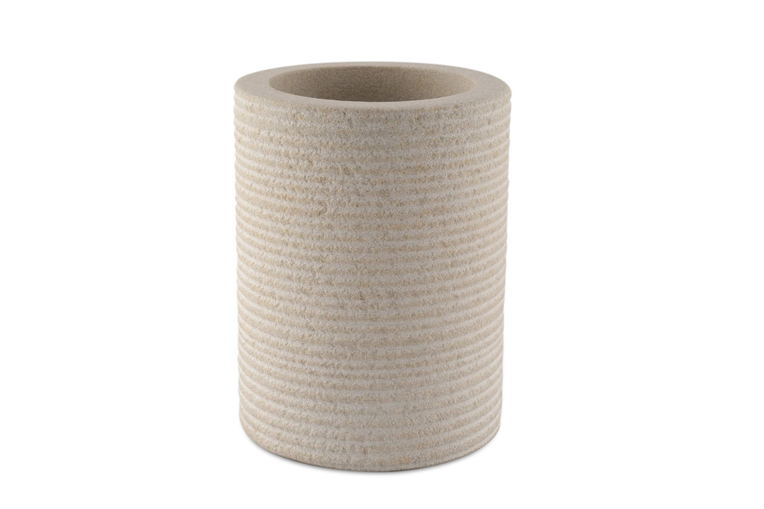 GoCraft Sandstone Multipurpose Tumbler | Bathroom and Desk Organizer