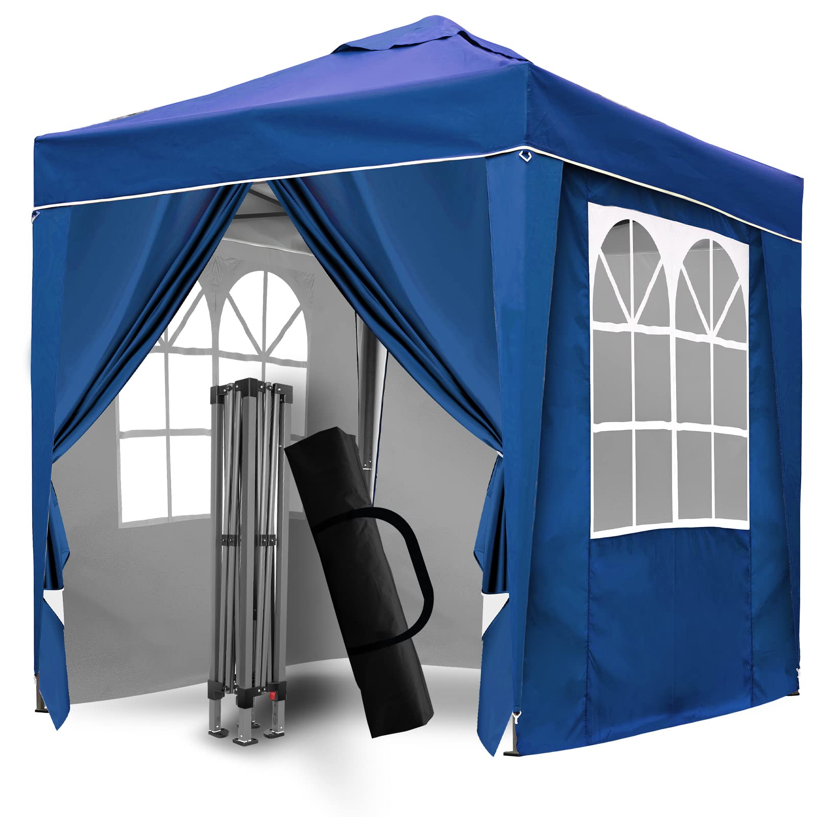 SANHENG Pop Up Gazebo | 2x2m Waterproof Outdoor Party Tent with Weights