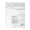 Realm Clear Transparent Plastic Self Seal Garment Clothing Retail Bags With Safety Warning Various Sizes Various Pack Sizes 8" x 10" Pack of 100 - image 1