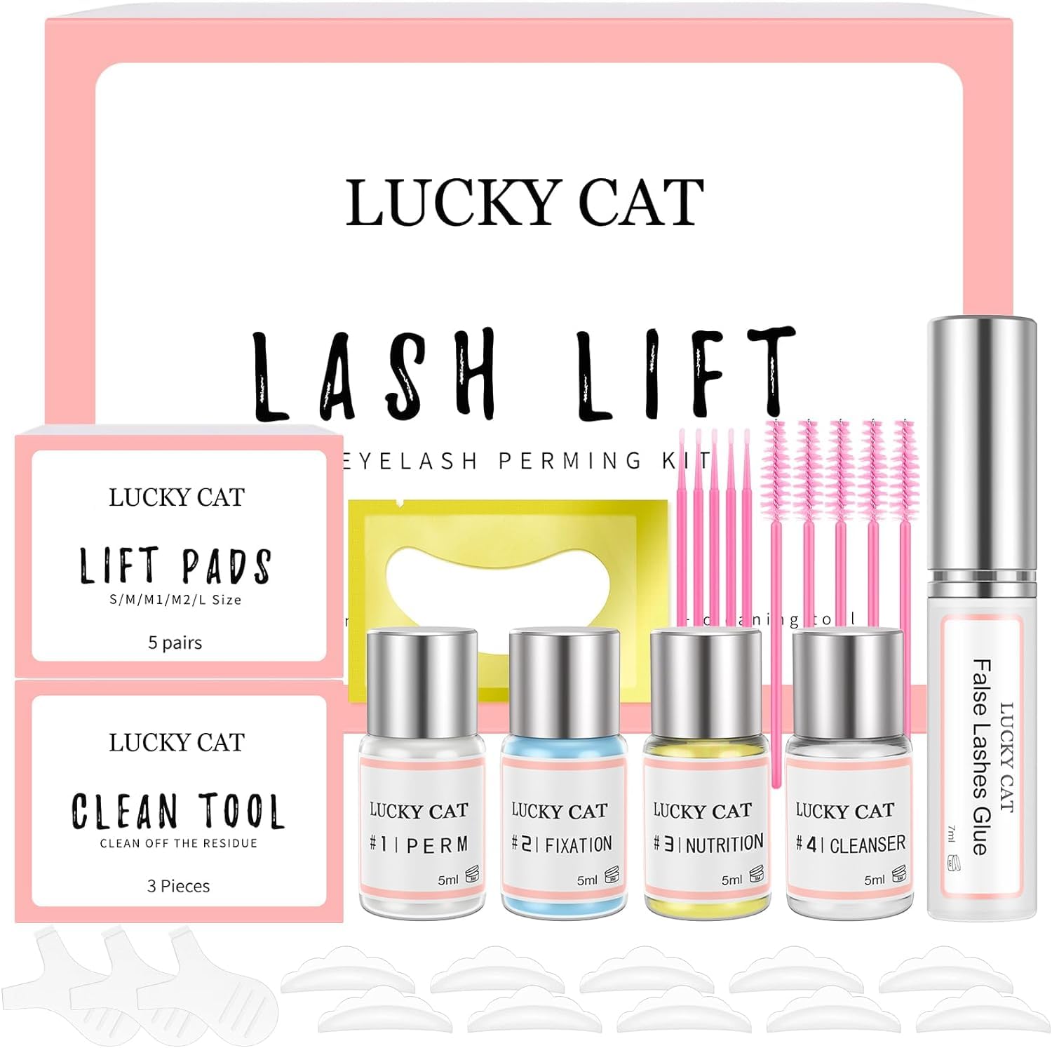 Lash Lift Kit – Professional Semi-Permanent Eyelash Perm Kit
