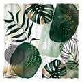 Mid Century Modern Boho Shower Curtain – 72x72 Waterproof Fabric