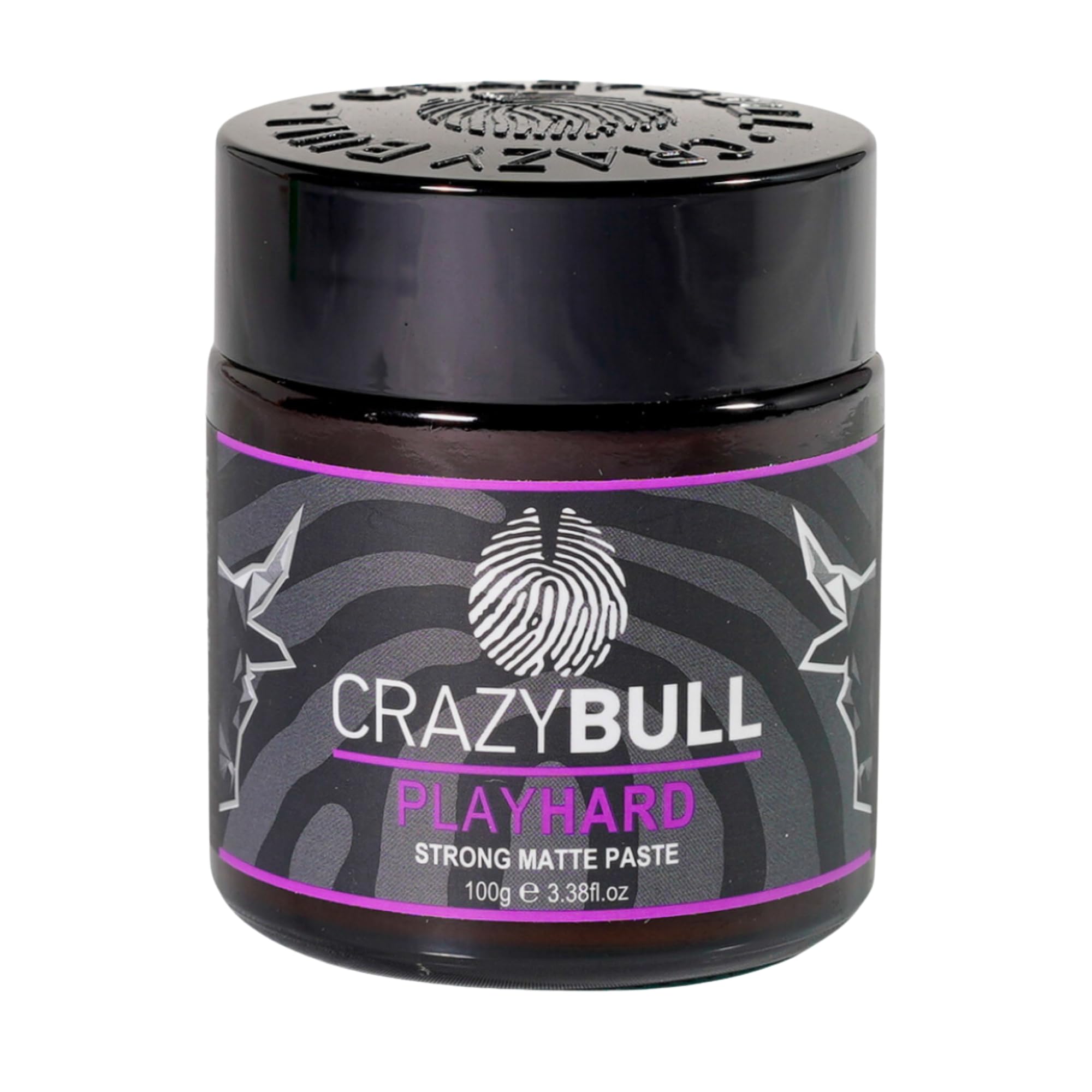 Crazy Bull Play Hard Hair Paste – Ultra-Strong Hold Matte Texturiser