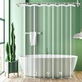 PEVA Clear Shower Curtain Liner | 72x75 Extra Long | 5 Magnets