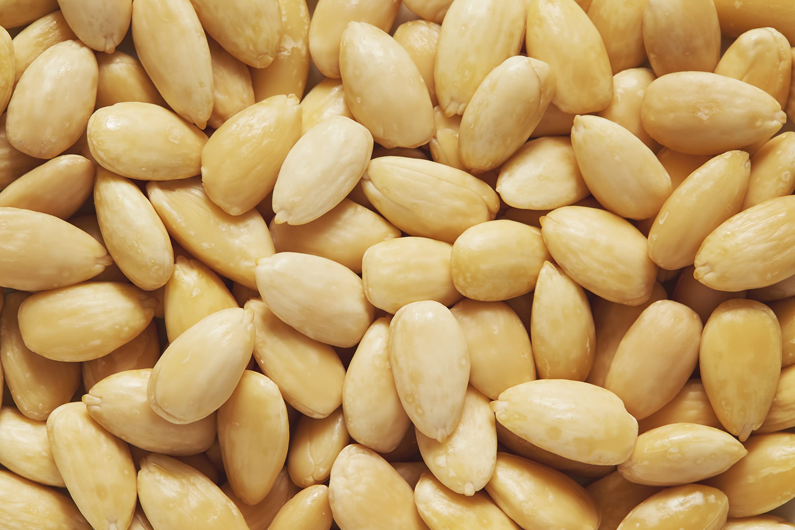 Jolof Store Blanched Almonds – 1 Kg (2.2 LB) Bulk Raw Baking Nuts