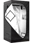 iPower Mylar Hydroponic Grow Tent – 36x36x72 Water-Resistant Indoor Tent