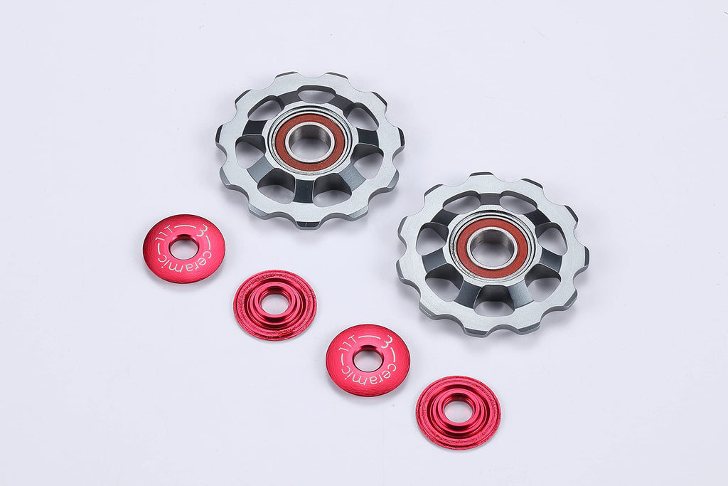 BBB Cycling AluBoys 11T Derailleur Jockey Wheels | Ceramic Bearings