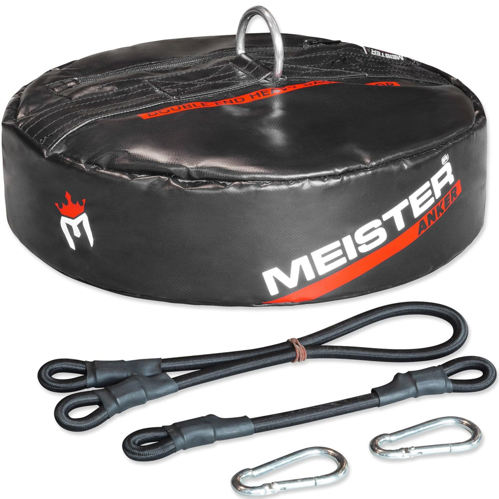 Meister Anker Heavy Bag Floor Anchor with Bungees for Boxing