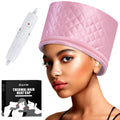 Hair Steamer Cap – Deep Conditioning Thermal Heat Hat for Afro Hair