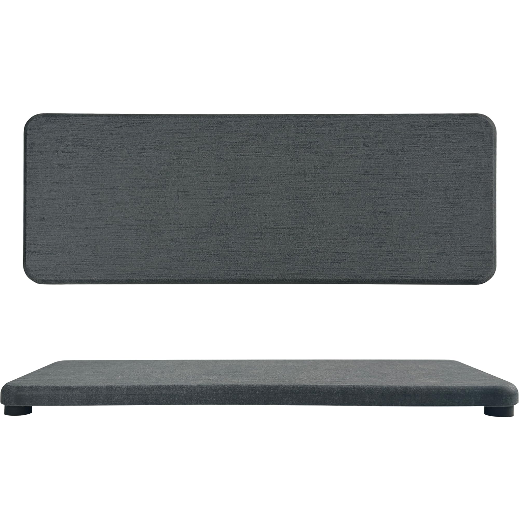 NiuYichee Diatomaceous Earth Sink Trays | 2-Pack Water Absorbing Stone Mats