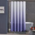 Furlinic Waterproof Polyester Shower Curtain – Mold Proof White to Purple
