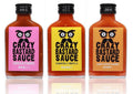 Crazy Bastard Sauce Hot Chili Gift Set - 3 Pack Gourmet Hot Sauces