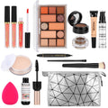 Fenshine All-in-One Makeup Starter Kit with Travel Bag - 13 Piece Set