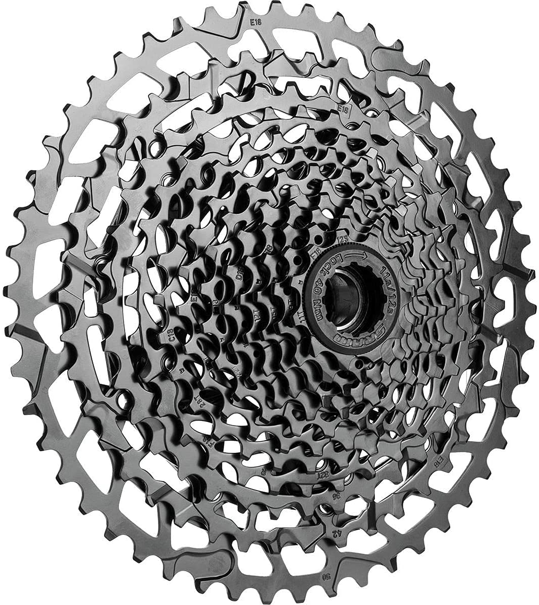 SRAM NX Eagle PG-1230 12-Speed Cassette | 11-50t MTB Drivetrain - Black