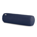 Basaho Organic Cotton Yoga Bolster | Buckwheat Hulls – Midnight Blue