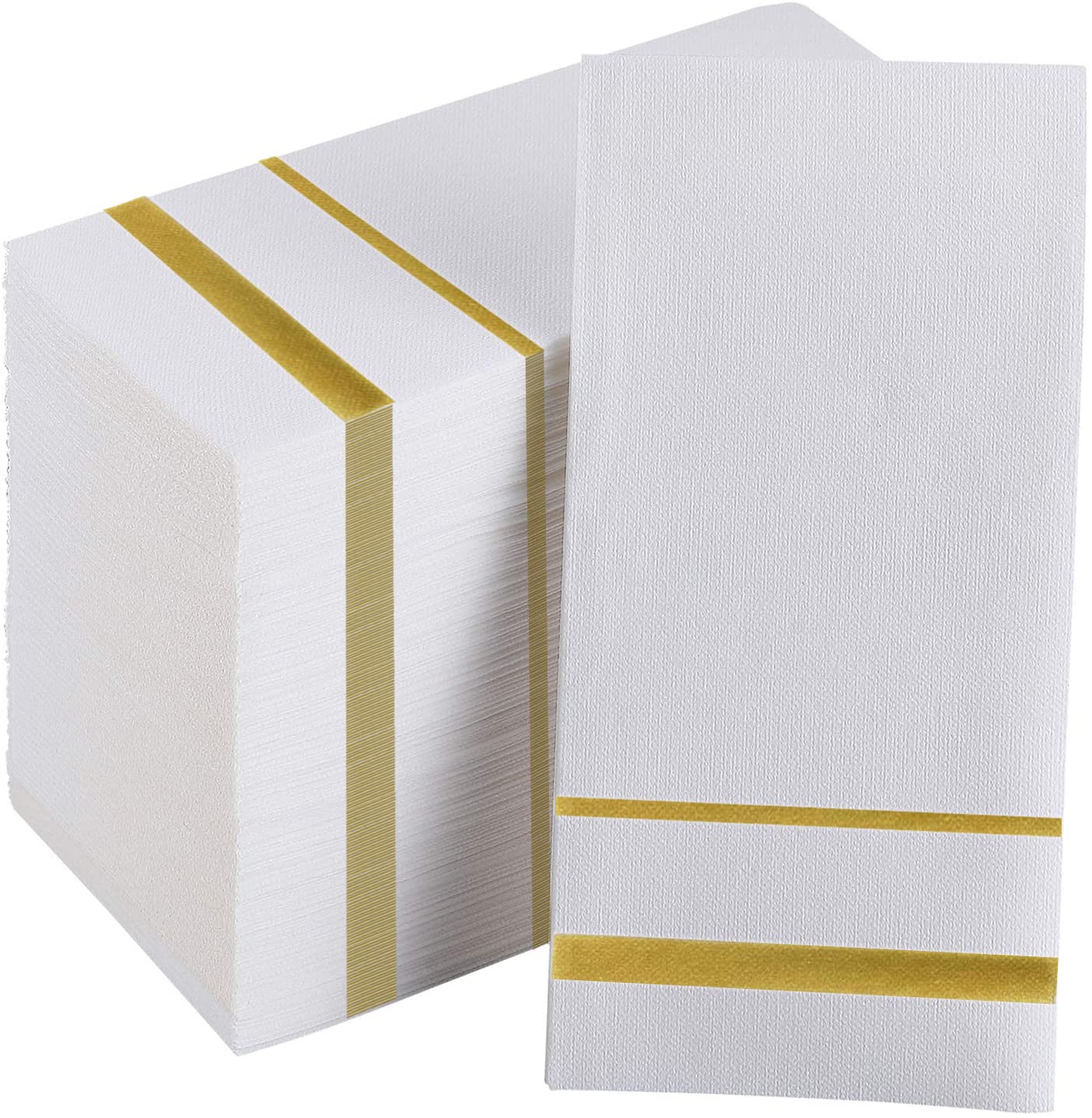 DADAWU Disposable Guest Towels | Cloth-Like Paper Napkins, 50-Pack