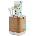 BYUNER Electric Toothbrush Holder | 3-Slot Bathroom Countertop Caddy