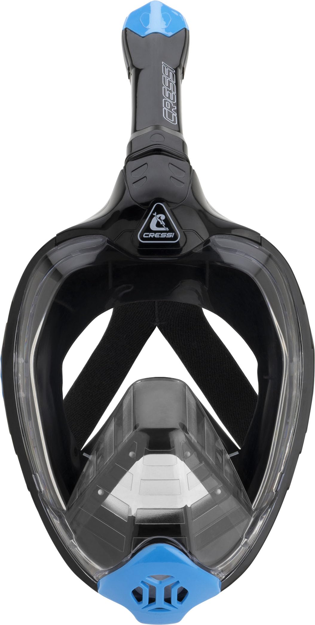 Cressi Bali Full Face Snorkel Mask | Anti-Fog Silicone with Camera Mount