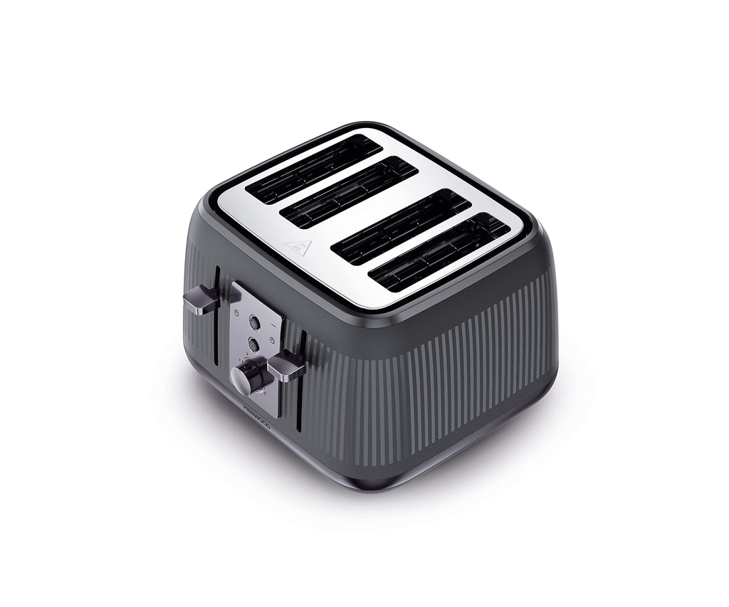 Kenwood Dusk 4-Slot Toaster – 1800W Rapid Toasting, Slate Grey