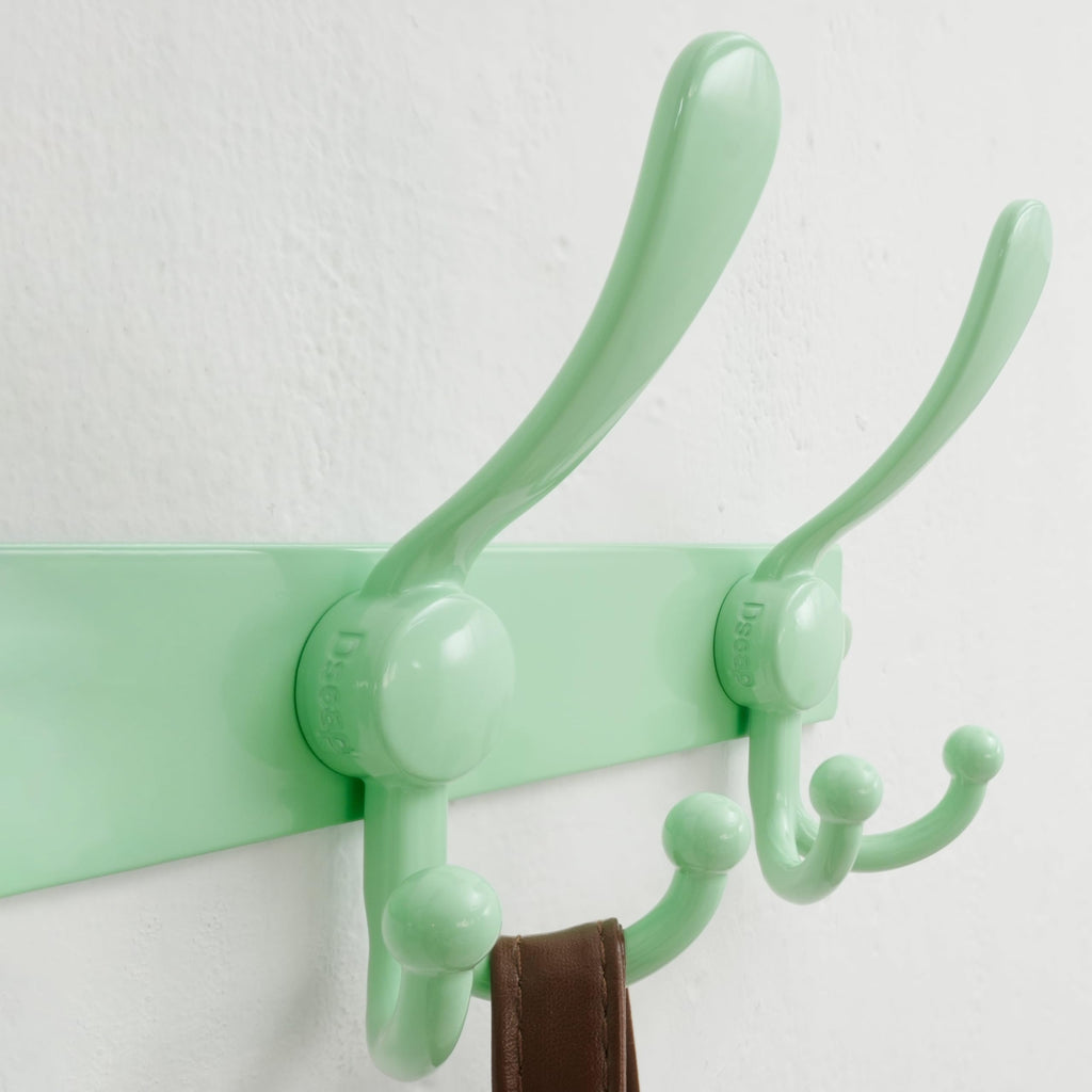 Dseap Coat Rack Wall Mount, Heavy Duty 2.5mm Base vs Flimsy 1mm, Double-Thick Solid Anti-Snap Hooks