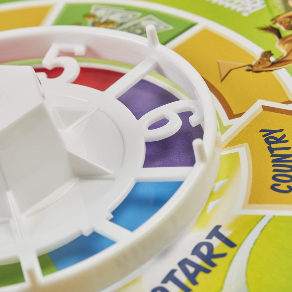Hasbro The Game of Life Junior Board Game – Kids Family Vacation Edition