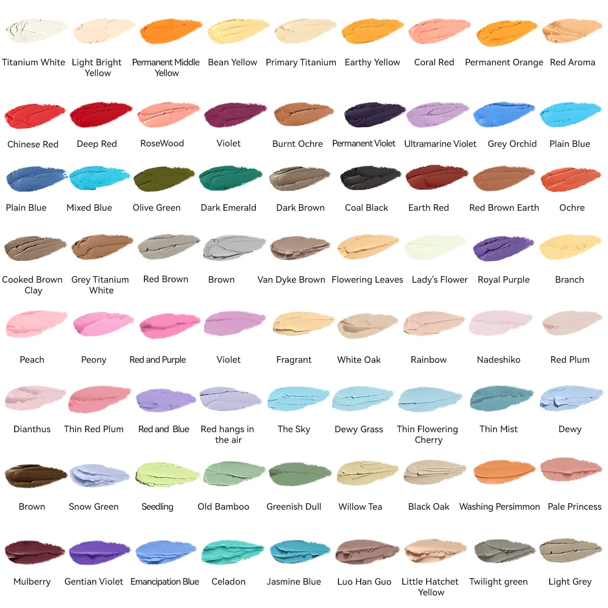 Paul Rubens Oil Pastels – 72 Floral Colors Soft Artist Drawing Set