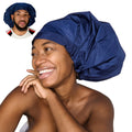TTAT Jumbo Shower Cap | Waterproof Adjustable Cover for Braids & Locs
