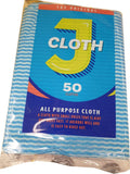 Chicopee J-Cloth Original All Purpose Cleaning Cloths - Blue - 50 Count