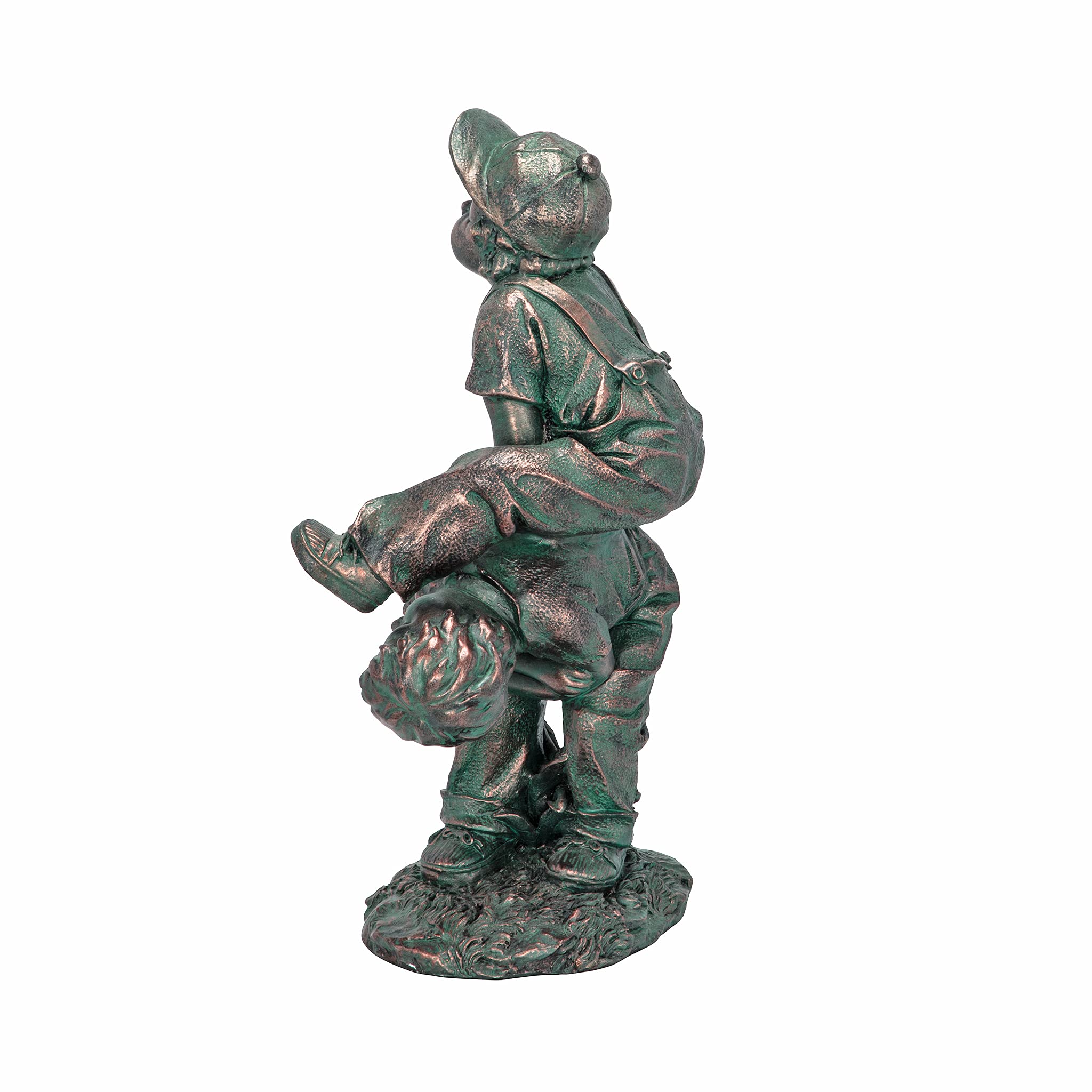 Design Toscano Leap Frogging Boys Garden Statue - Hand-Finished Resin