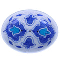 THE Unltd India Blue Pottery Ceramic Soap Dish – Hand-Painted Floral