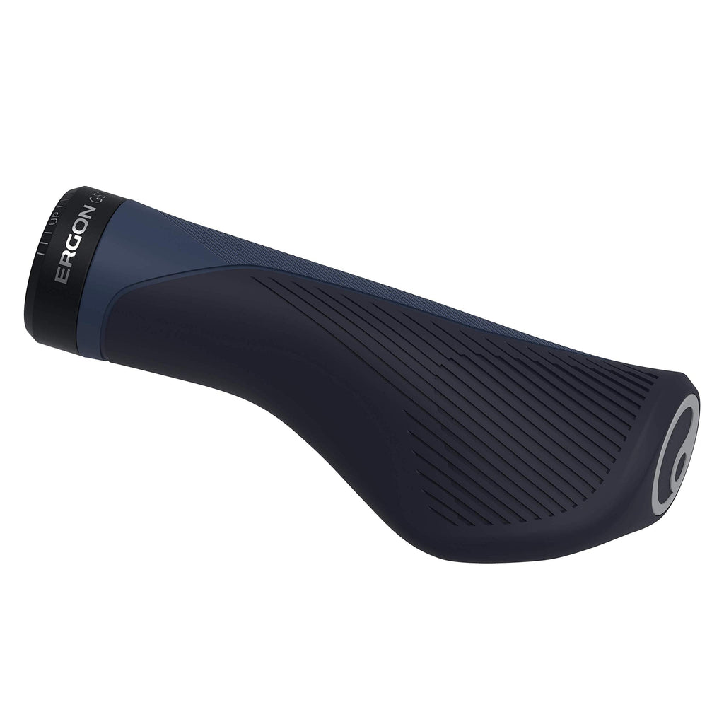 Ergon GS1 Evo Ergonomic Bicycle Grips – Midnight Blue, Small