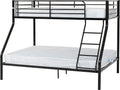 Seconique Tandi Triple Sleeper Bunk Bed - Black Metal Space Saving