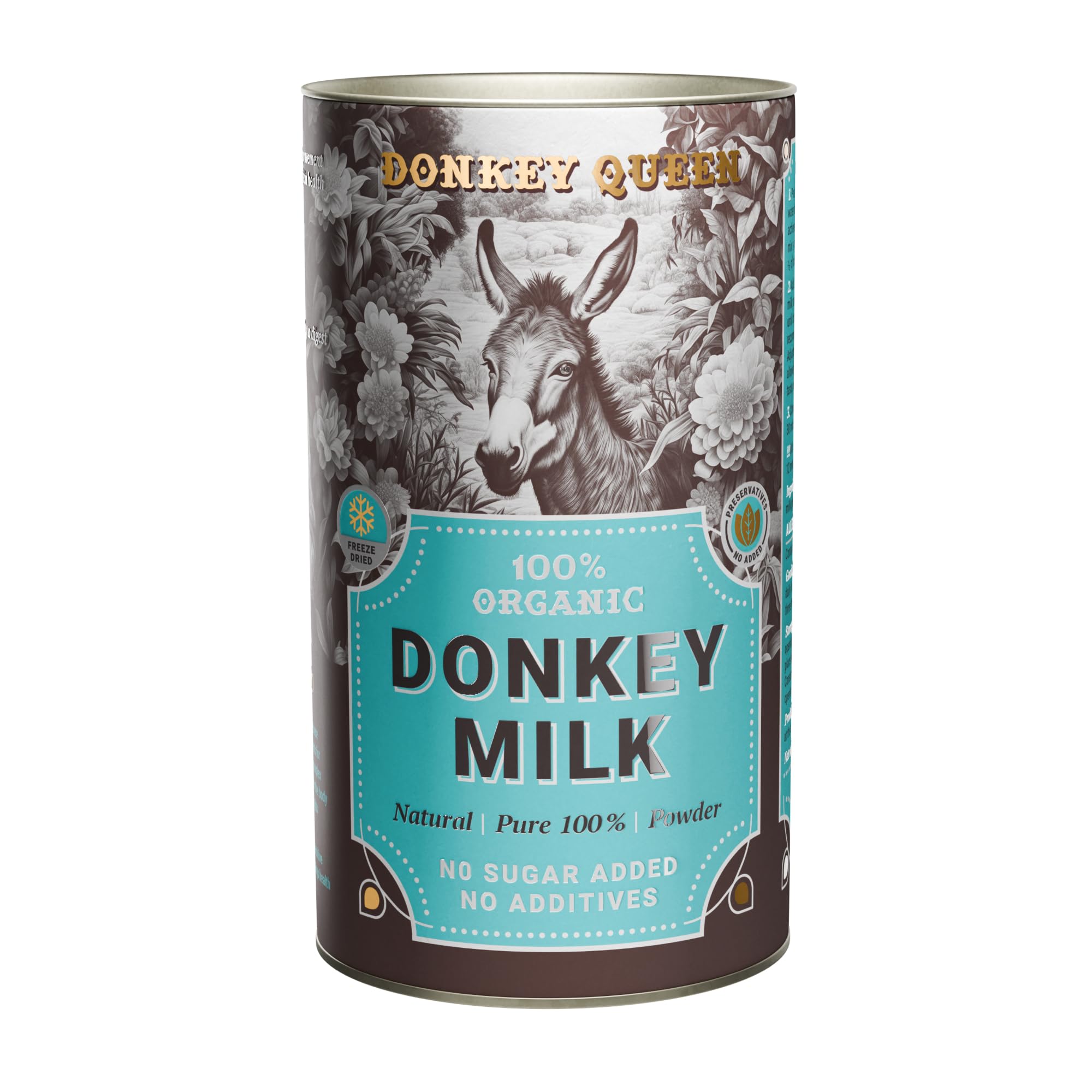 Donkey Queen Organic Freeze-Dried Donkey Milk Powder – 180g