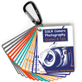 DSLR Photography Cheat Sheet Cards - Camera Reference Guide