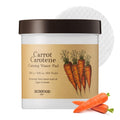 SKINFOOD Carrot Carotene Calming Water Pad | Vegan Redness Relief (60 Sheets)
