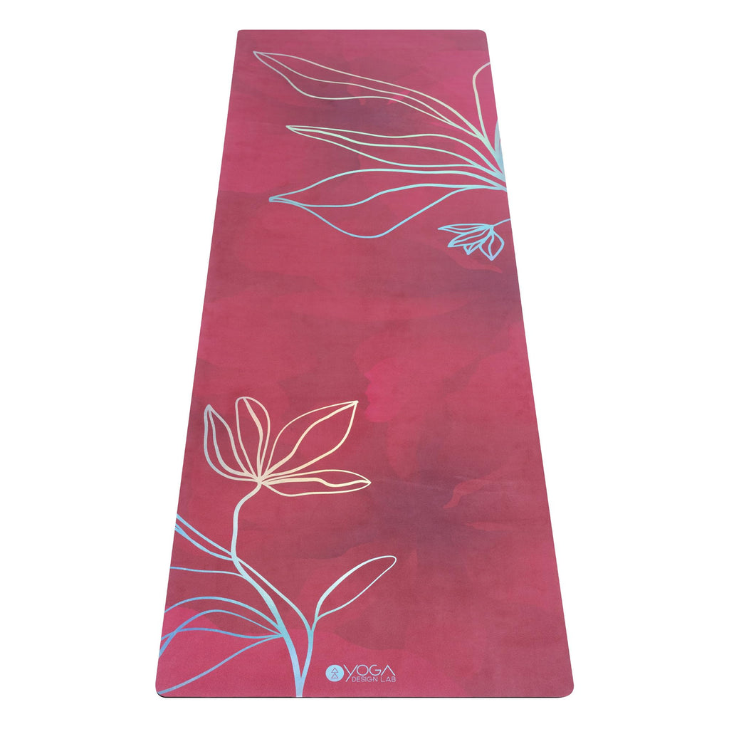 Yoga Design Lab Travel Yoga Mat | 1.5mm Foldable Eco-Friendly 2-in-1 Mat