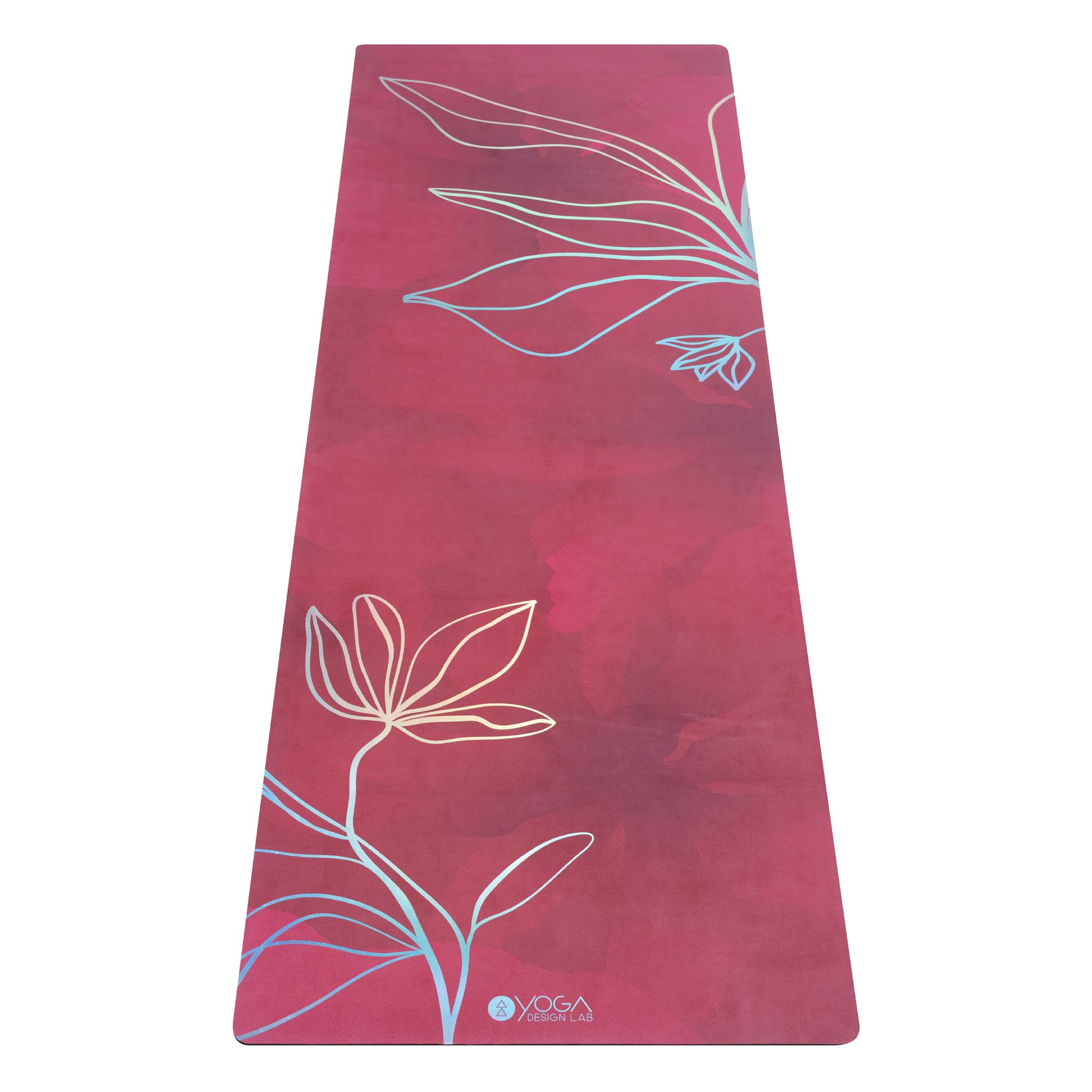 Yoga Design Lab Travel Yoga Mat | 1.5mm Foldable Eco-Friendly 2-in-1 Mat