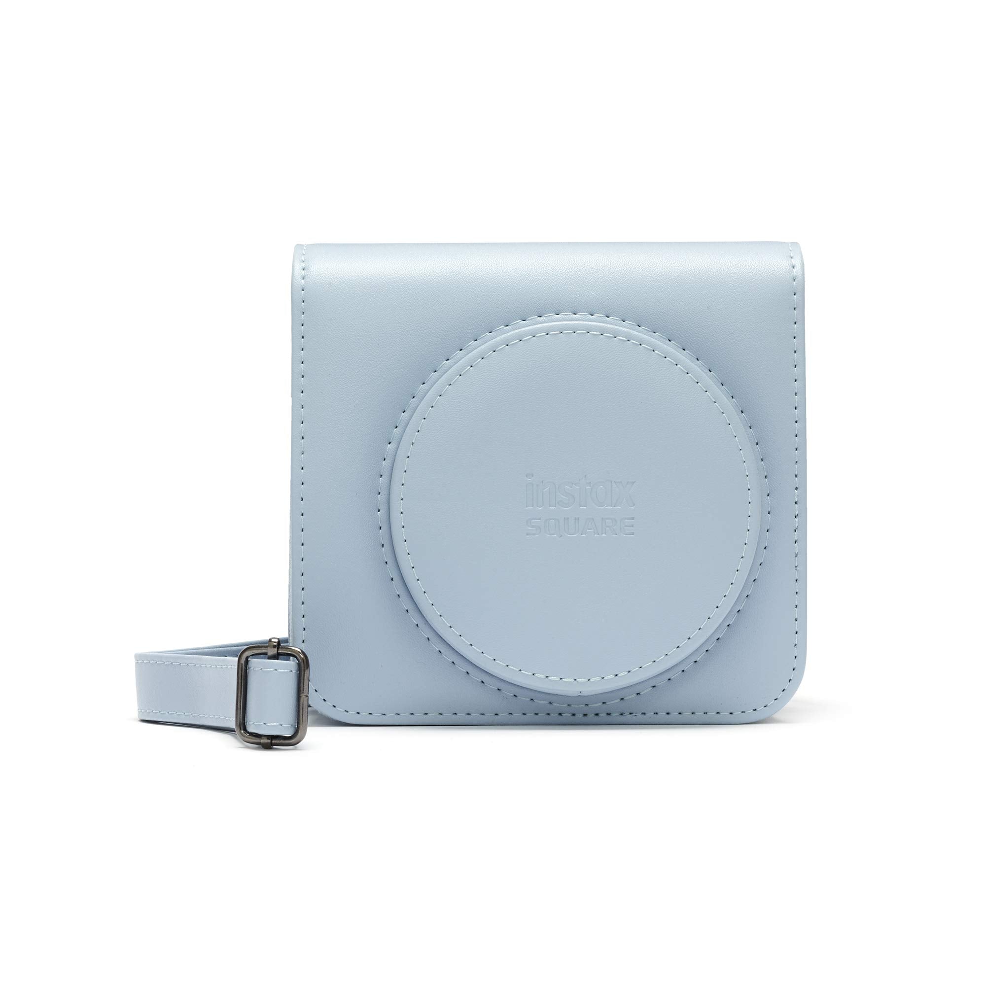 Instax SQ1 Camera Case – Protective Leather Cover in Glacier Blue
